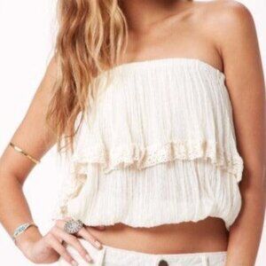 Jen's Pirate Booty One Size Cha Cha Tube Top Natural/Cream